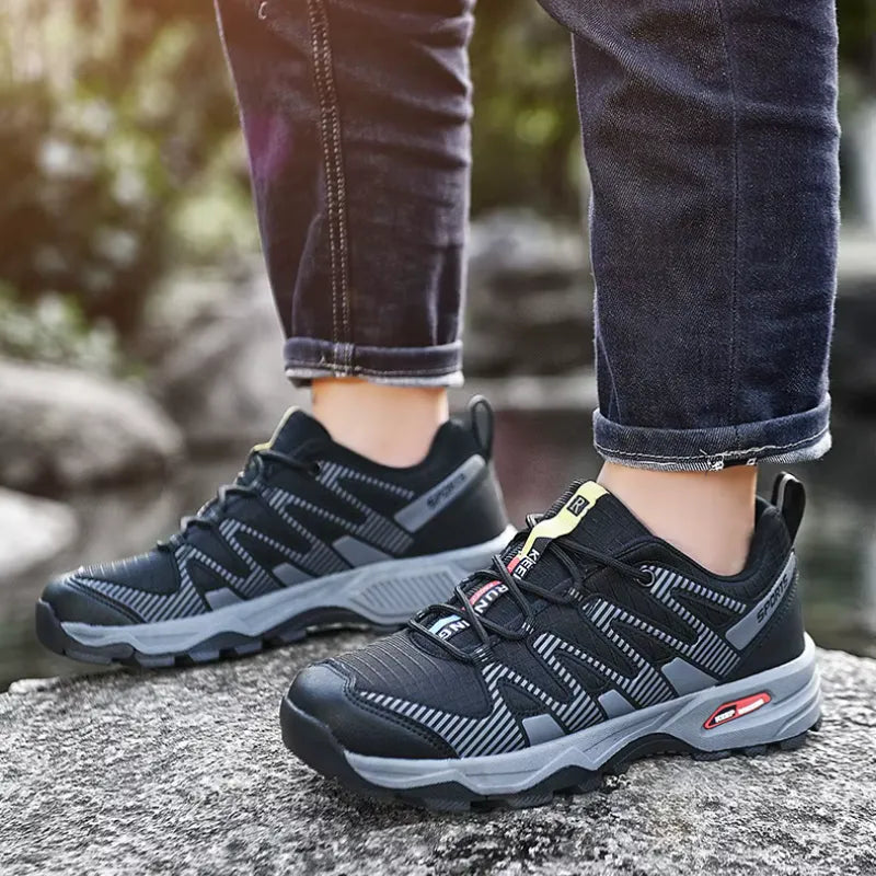 OrthotrailPro™: Zapatillas Ortopédicas de Senderismo para Hombres