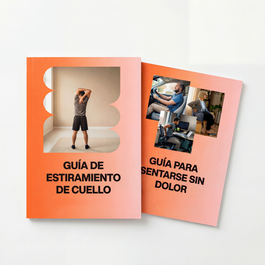 Guia de estiramiento de cuello + Guia para sentarse sin dolor