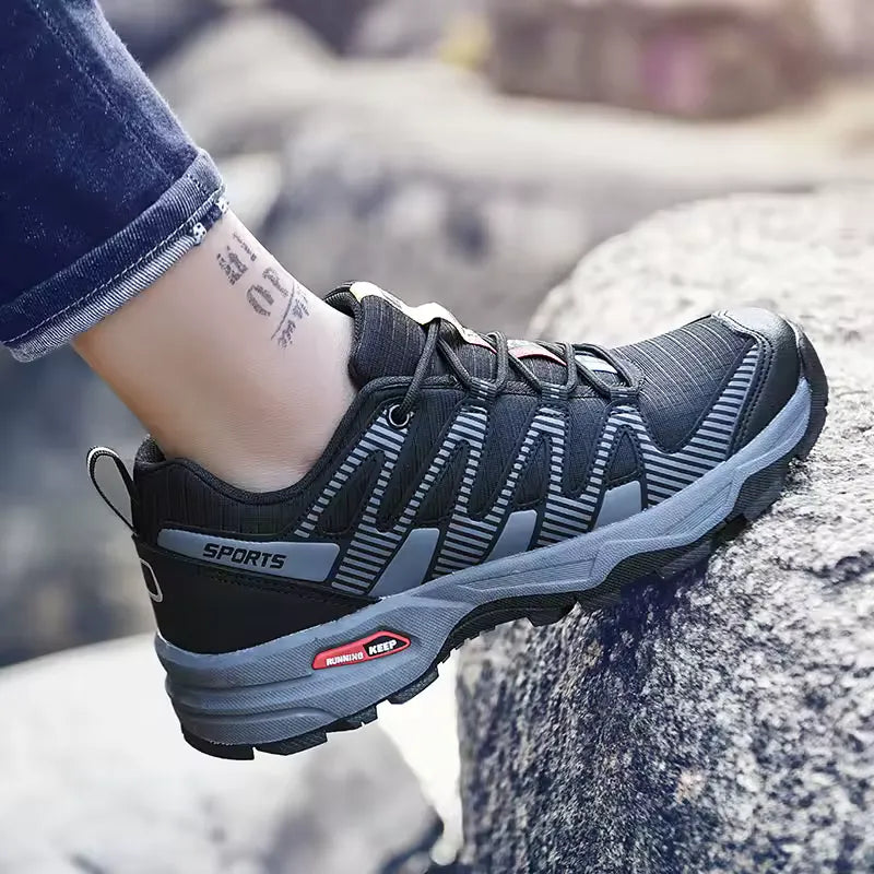 OrthotrailPro™: Zapatillas Ortopédicas de Senderismo para Hombres
