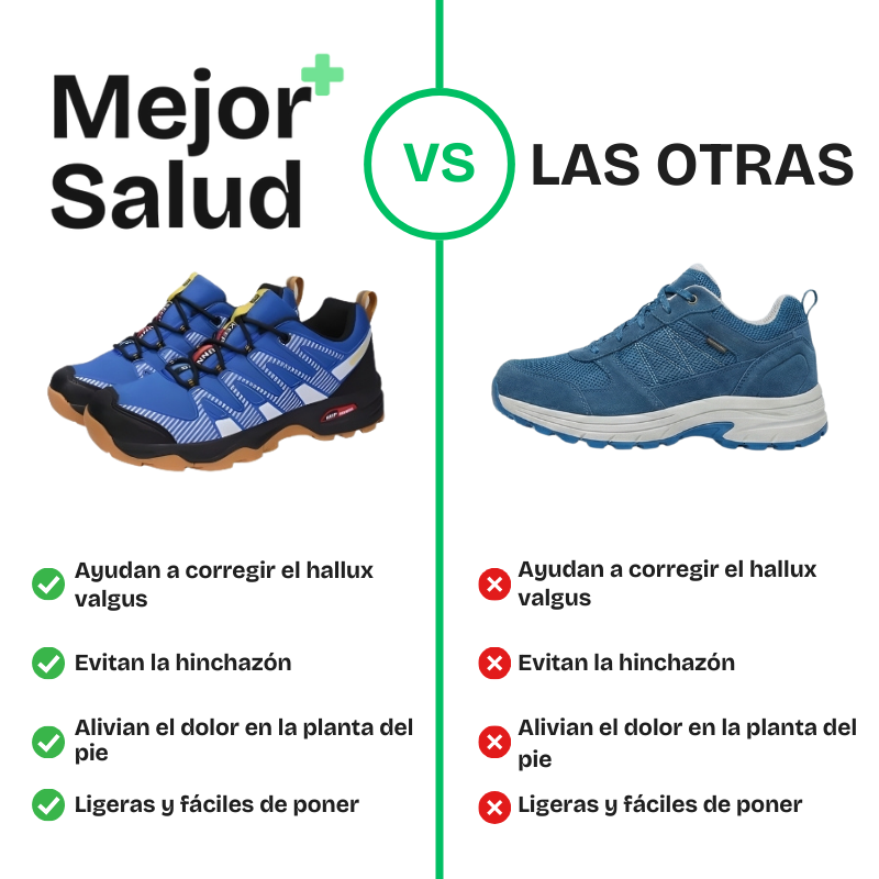 OrthotrailPro™: Zapatillas Ortopédicas de Senderismo para Hombres