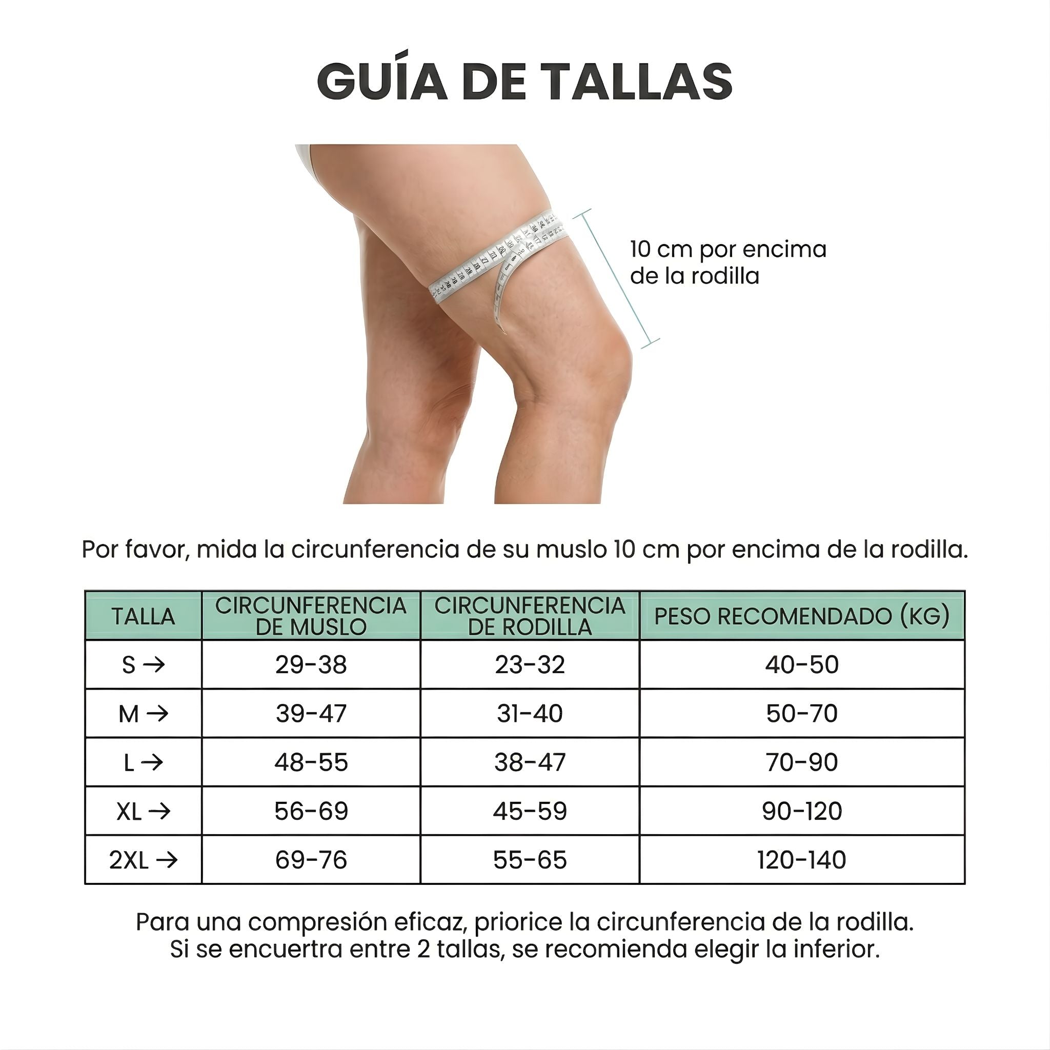 Linéa™ – Rodillera de Bambú para el Dolor de Rodilla