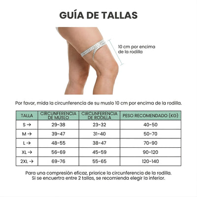 Linéa™ – Rodillera de Bambú para el Dolor de Rodilla