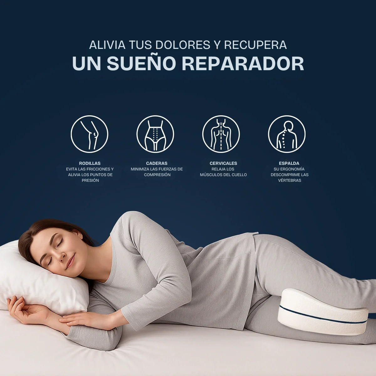 Cojín lumbar ergonómico Viva Mejor™
