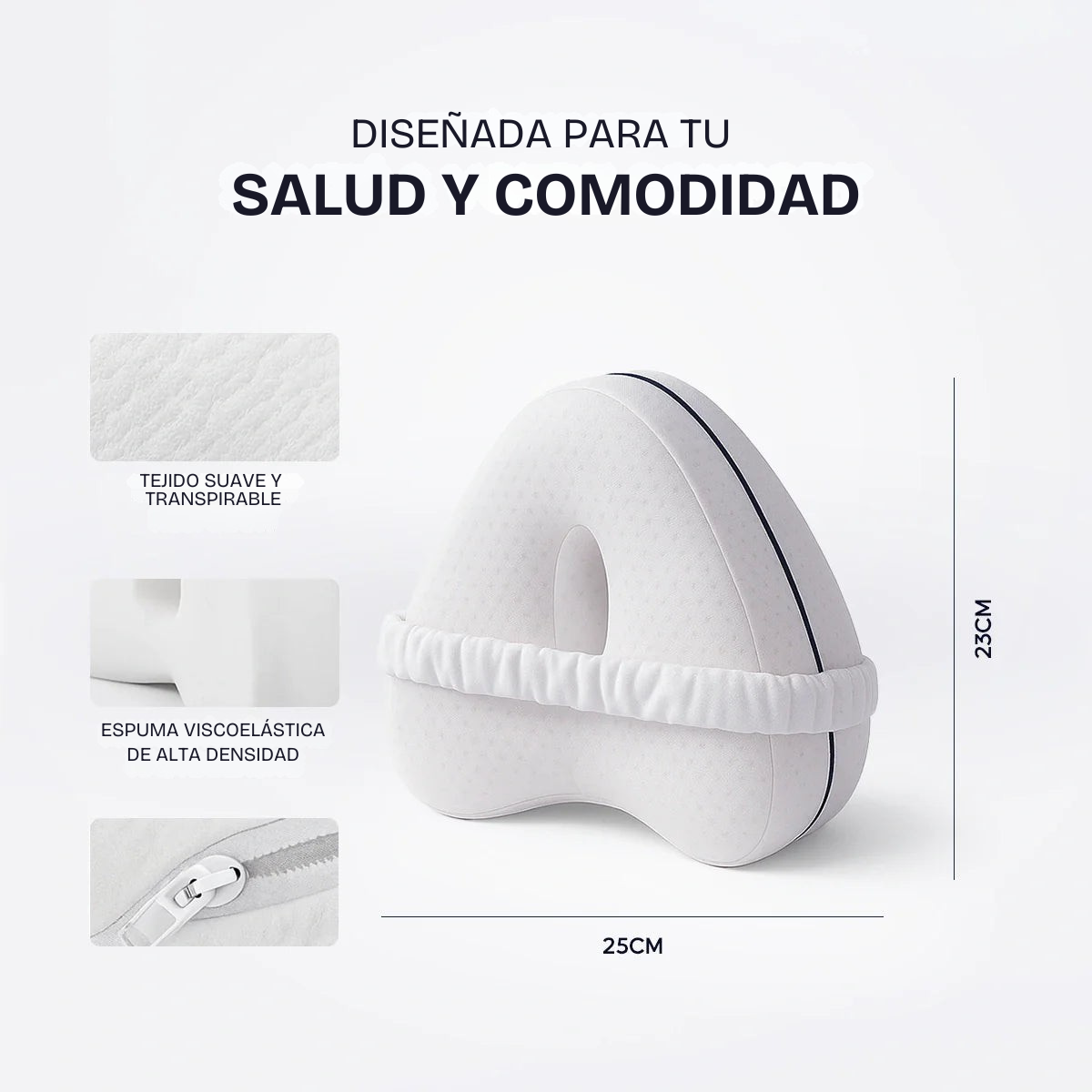 Cojín lumbar ergonómico Viva Mejor™