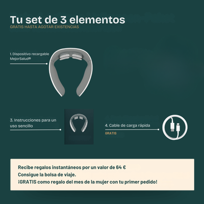 Nexora® - Liberador de Tensión Cervical y Estrés