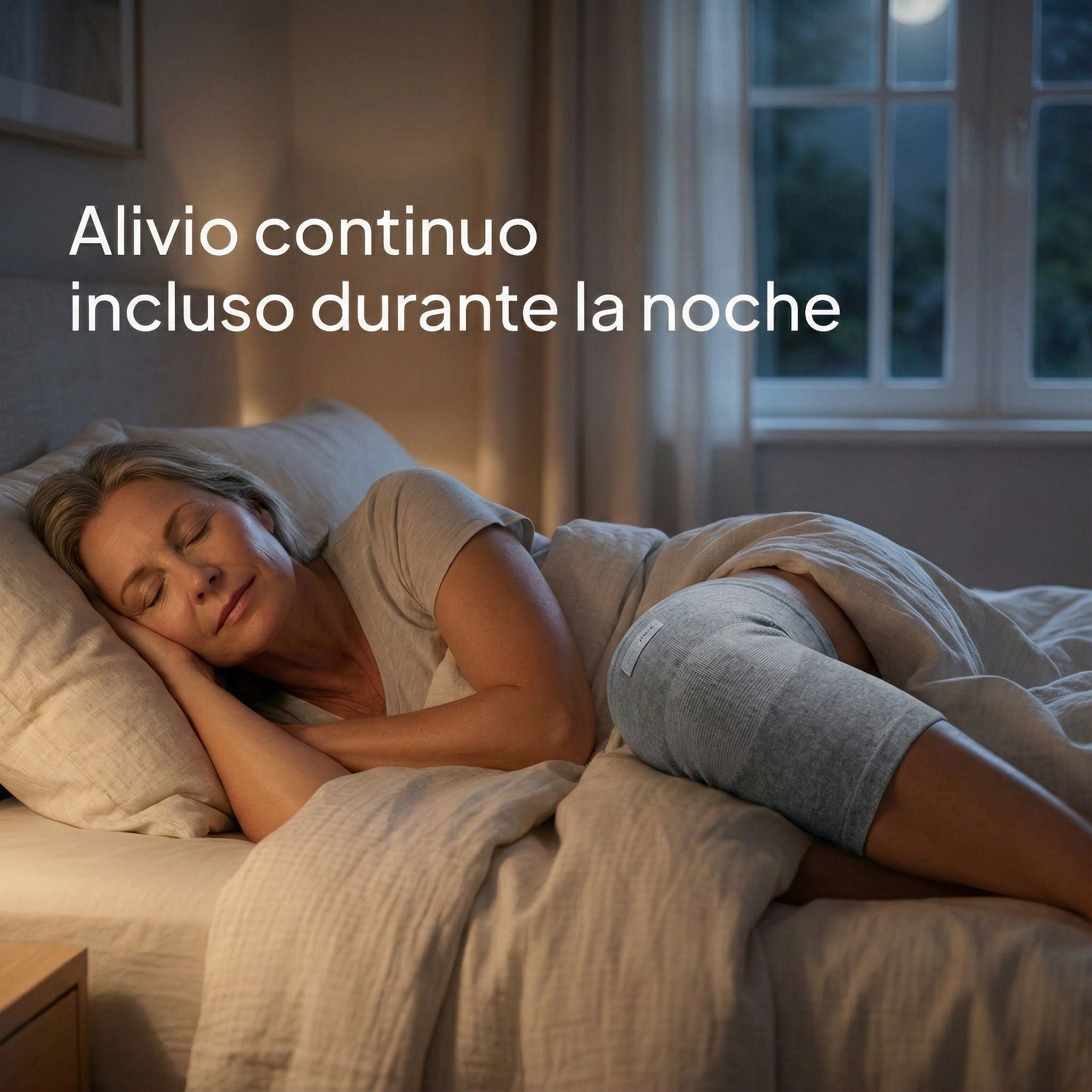 Linéa™ – Rodillera de Bambú para el Dolor de Rodilla