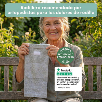 Linéa™ – Rodillera de Bambú para el Dolor de Rodilla