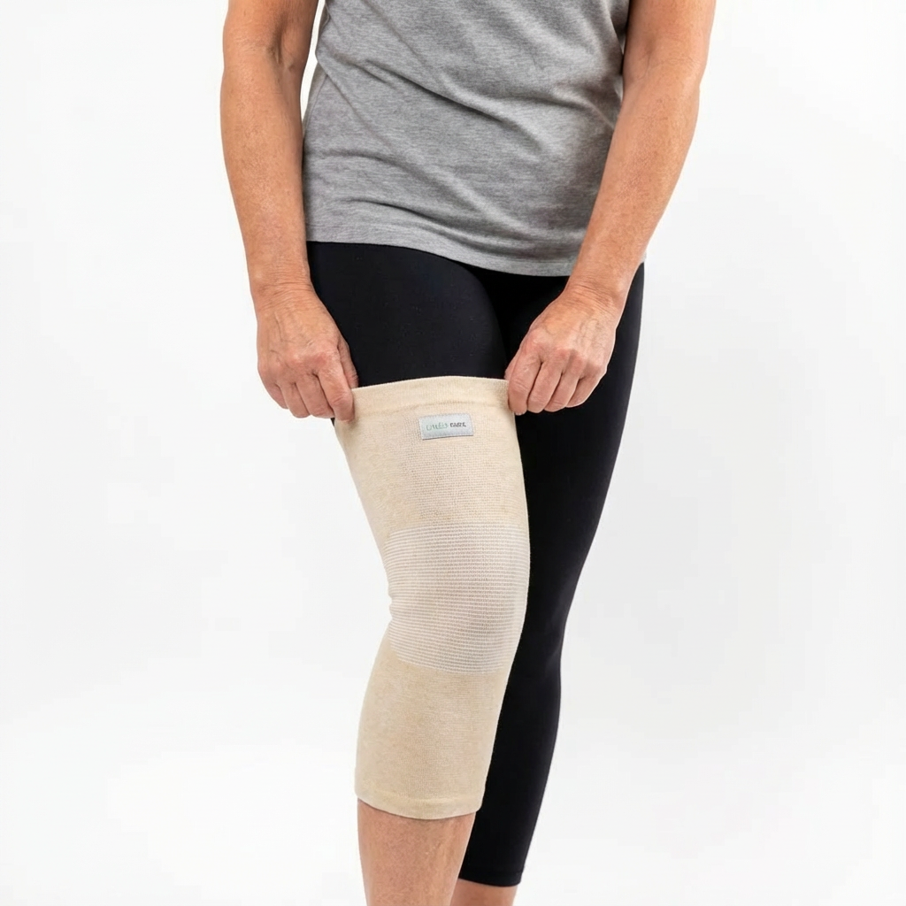 Linéa™ – Rodillera de Bambú para el Dolor de Rodilla
