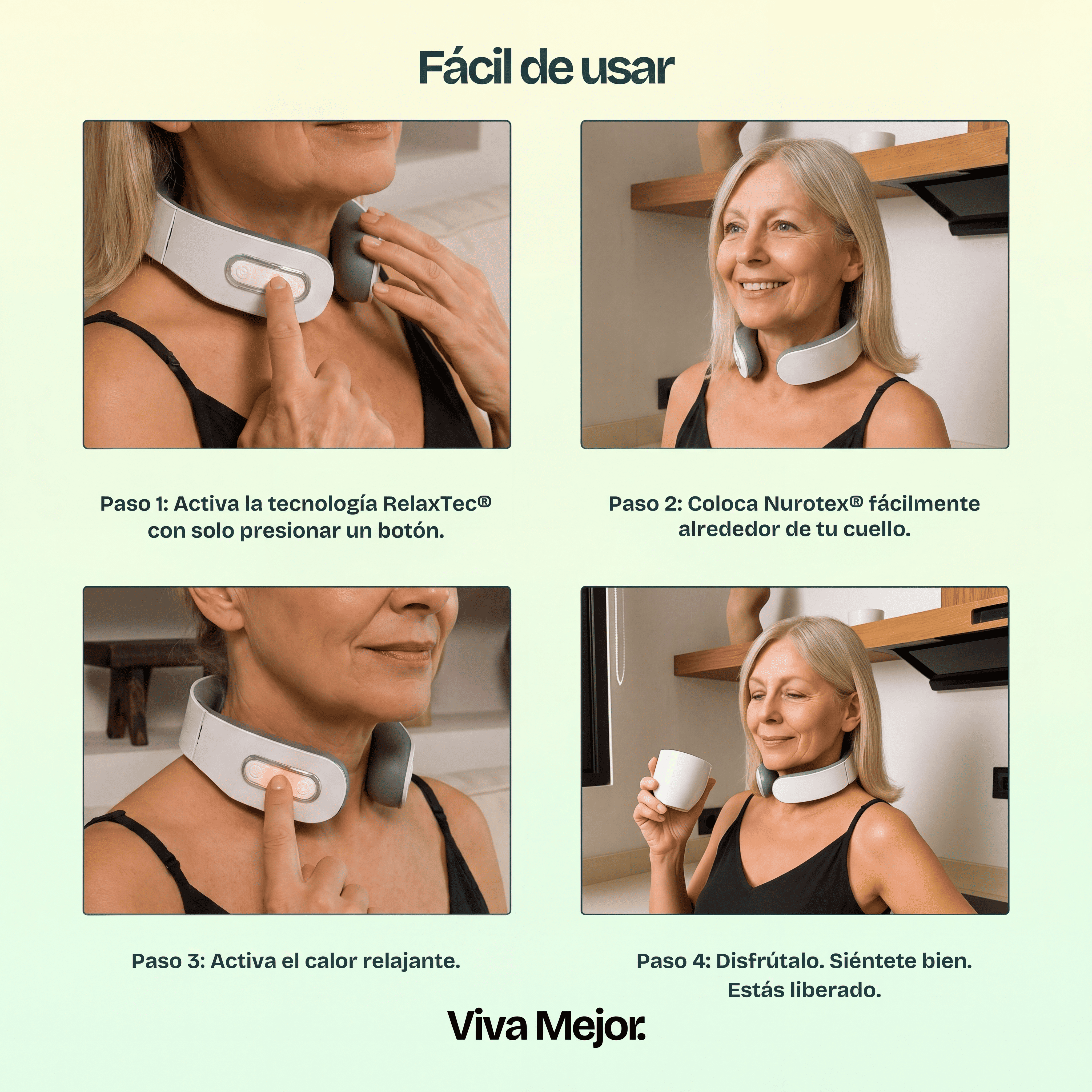 Nexora® - Liberador de Tensión Cervical y Estrés